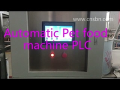 خط تولید اکسترودر دوقلو اسکرو گربه سگ خانگی تمام اتوماتیک گربه SLG 70 با کنترل plc