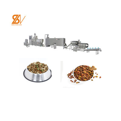 ماشین ساخت غذای سگ کاملا اتوماتیک از فولاد ضد زنگ با کنترل PLC