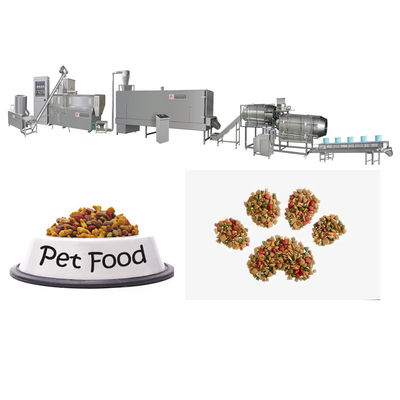 تجهیزات پردازش مواد غذایی حیوانات خانگی کاملا اتوماتیک طراحی منطقی