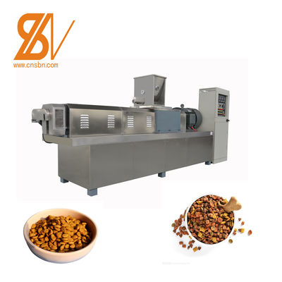 Automatic Twin Screw Extruder Machine For Production Of Finished Pet Food