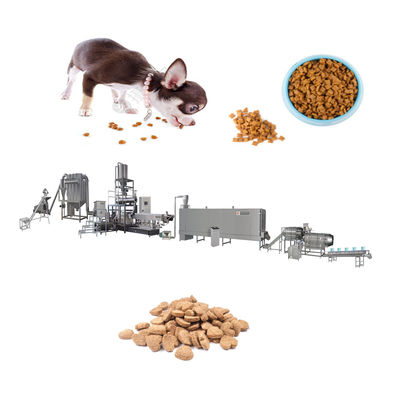 دستگاه اکسترودر گرانولی خوراک حیوانات خانگی شرکت سایباینو در چین