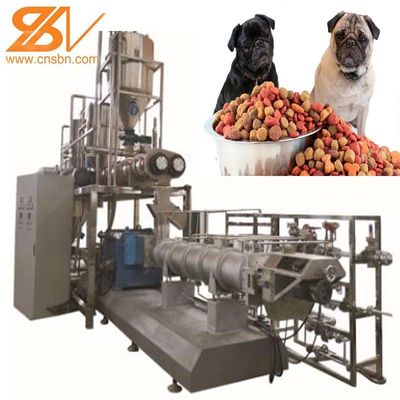 2-3t/H Pet Food Processing Line Extruder Machine