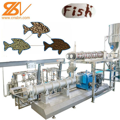 1-3t/H آکواریوم ماهیان ماهی Tilapia Shrimp ماهی مواد غذایی پردازش ماشین Extruder