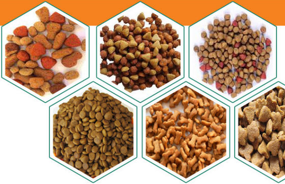 ماشین تولید غذای خشک سگ اتوماتیک 500-600KG/h
