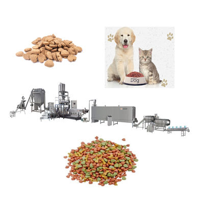 Fully  Automatic Dry kibble dog food machine Saibainuo company in China