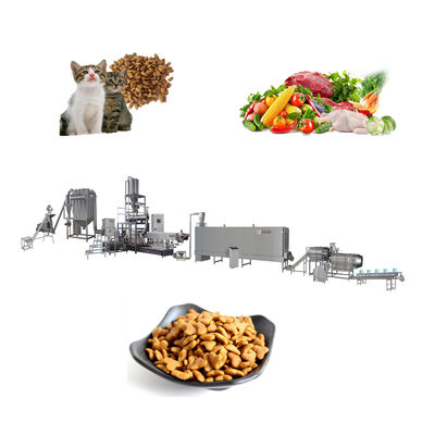 Siemens Motor A Variety Of Pet Food Production Lines With Multiple Yields And Models