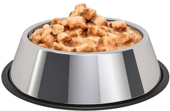 خط تولید اکسترودر دنده ای غذای سگ مرطوب و کاملاً اتوماتیک در Saibainuo