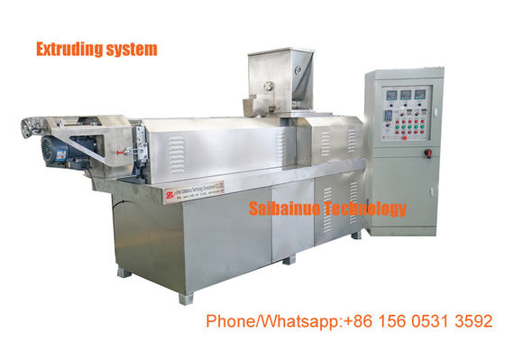 دستگاه غذا خشک و خیس سگ / extruder غذای حیوانات خانگی چند عملکرد LS inverter