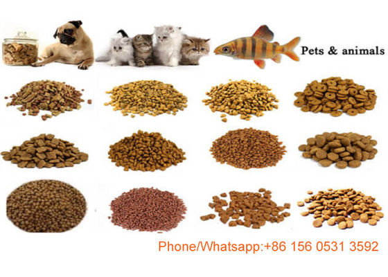 دستگاه فرآوری خوراک ماهی با ظرفیت بالا 100-3000 کیلوگرم/ساعت ظرفیت