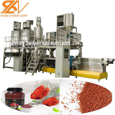 خط فرآوری ماشین extruder مواد غذایی حیوانات خانگی