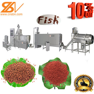خط فرآوری ماشین extruder مواد غذایی حیوانات خانگی