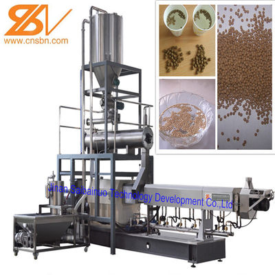 کارخانه ماشین آلات extruder غوطه ور کردن مواد غذایی ماهی ، ماشین تولید مواد غذایی ماهی