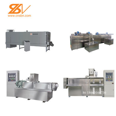 دو پیچ خشکی extruder غذای سگ حیوانات خانگی / مواد غذایی حیوانات گلوله ماشین