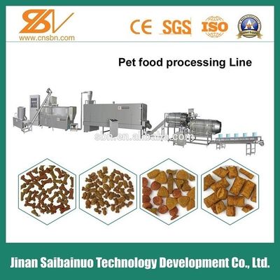 ماشین اکستروزون خشک و مرطوب گلوله مواد غذایی حیوانات خانگی برای غذای سگ