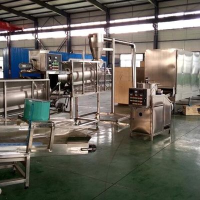4TPH 5TPH شناور ماهی مواد غذایی Extruder ماشین با پیچ دوگانه