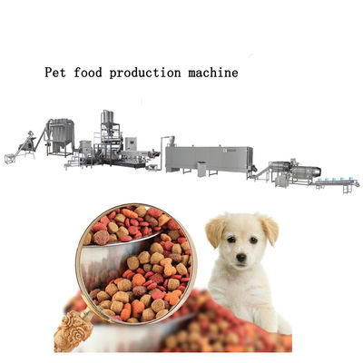 خط تولید تجهیزات غذای سگ اتوماتیک کامل 500 کیلوگرم در ساعت