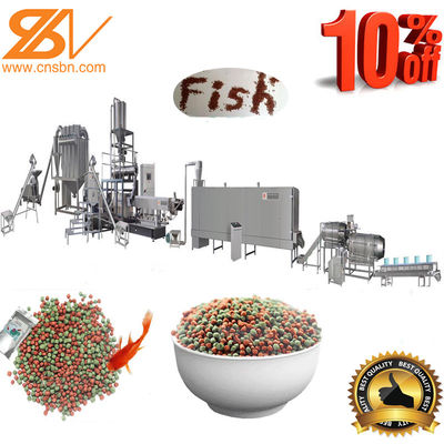 ماشین پردازش تغذیه ماهی شناور 500 کیلوگرم کاملا اتوماتیک