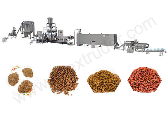 ماشین پردازش خوراک ماهی طراحی شده برای مصرف کار کم و صرفه جویی در انرژی در هنگام تولید تغذیه شناور و غرق شدن ماهی
