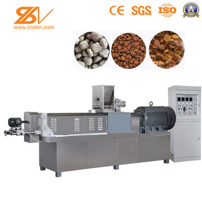 دستگاه فرآوری خوراک حیوانات خانگی Saibainuo اکسترودر غذای حیوانات خانگی 150-5000 کیلوگرم در ساعت