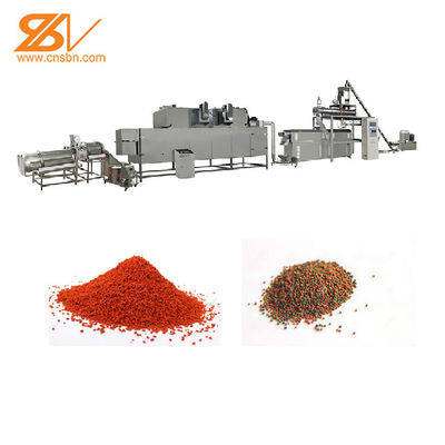 250kg/h Small Fish Feed Extruder production line
